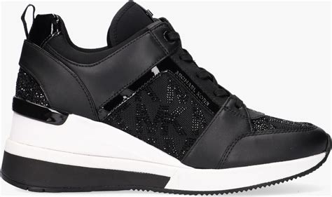 michael kors zwarte leer sneakers dames|Designersneakers voor dames .